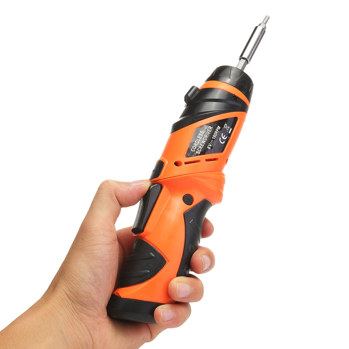 6V Foldable Electric Screwdriver Power Drill Battery Operated Cordless Screw Driver Tool 19