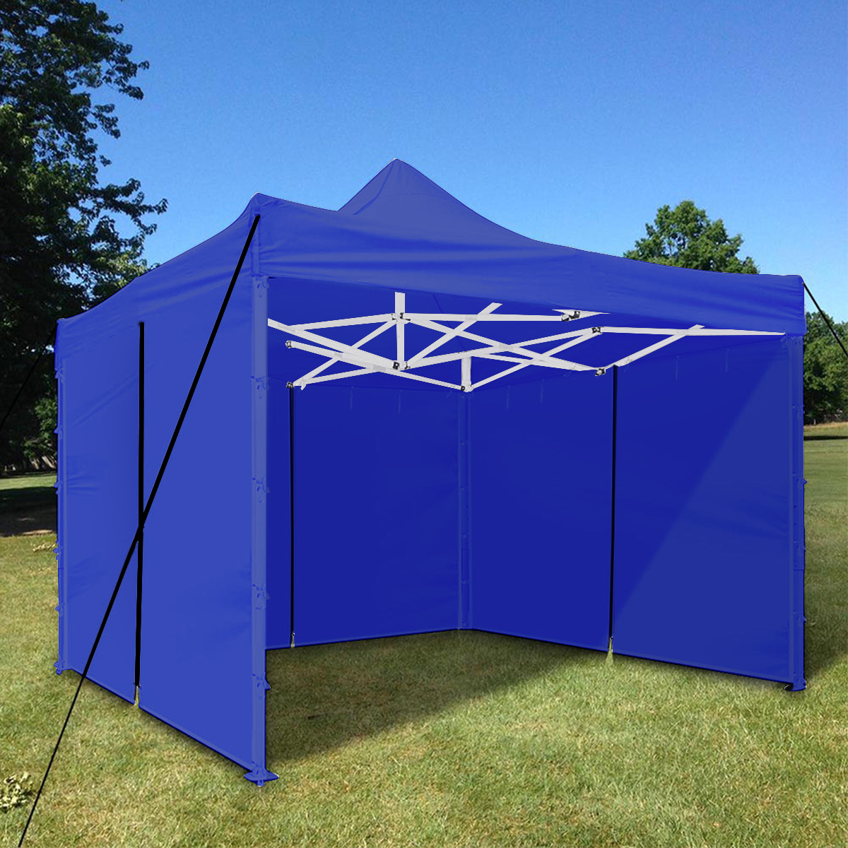 9.8x6.2FT Canopy Side Wall Panel Gazebo Tent Shelter Shade Zipper Sidewall Cloth 5