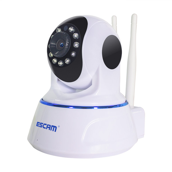 

Escam QF003 HD 1080P Mini WiFi IP Camera Pan&Tilt CCTV security Camera P2P IR Cut Two Way Audio Micro SD Card Slot Night vision