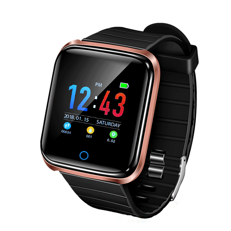 

XANES® D28 1,3-дюймовый цветной экран IP67 Водонепроницаемы Smart Watch Сердце Оценить артериальное давление Монитор Найти телефон Фитне