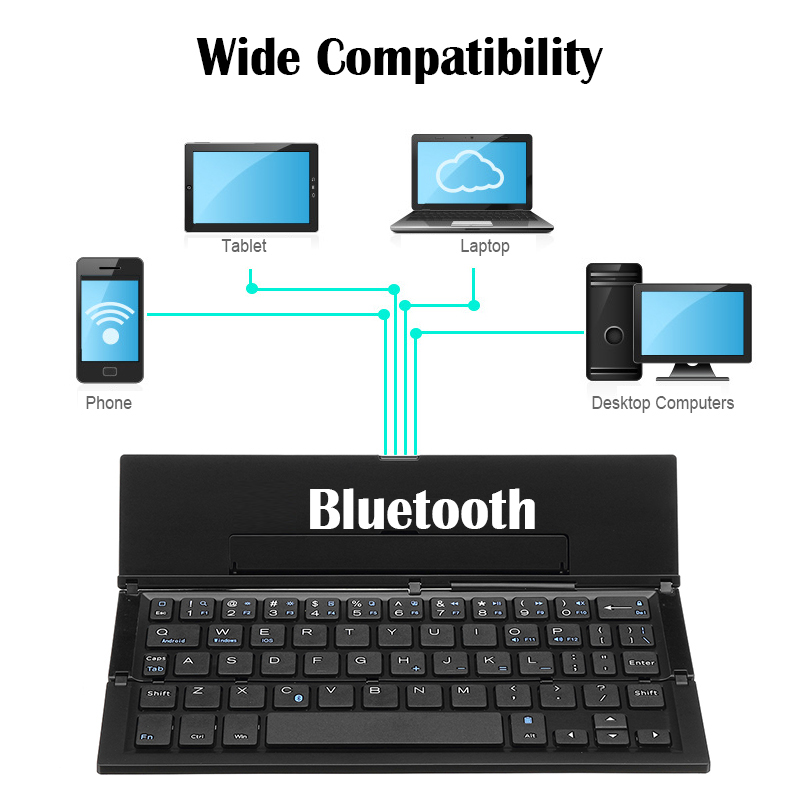Rollable Wireless bluetooth Keyboard For iOS/Android/Windows Devices/iPhone/iPad/Samsung 12