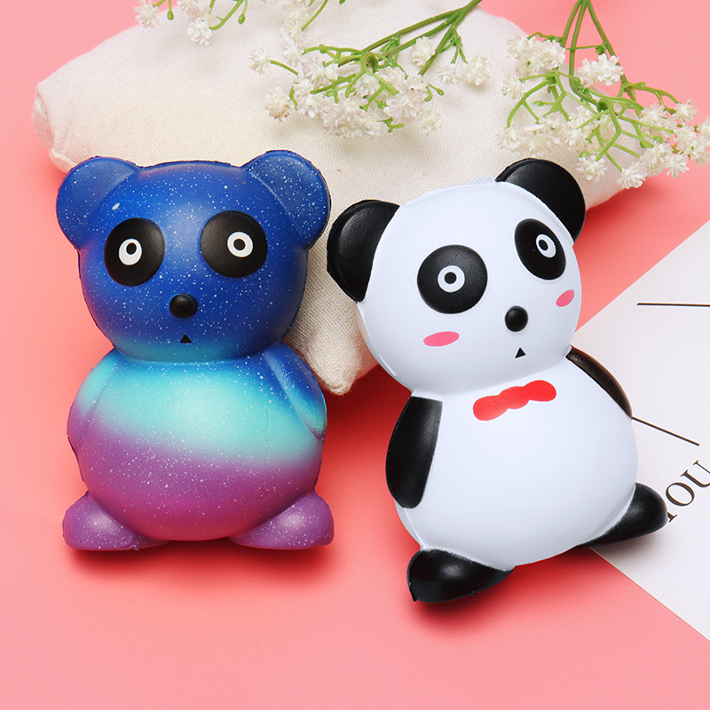 

Squishy Panda Jumbo 12см Медленный рост Soft Кавайи Смазливая коллекция подарков Декор Игрушка с упаковкой