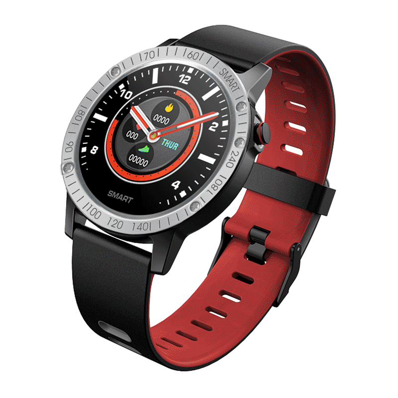 

Bakeey F6S ECG+PPG Heart Rate Blood Pressure Oxygen Monitor Multi-sport Modes IP68 Waterproof Smart Watch