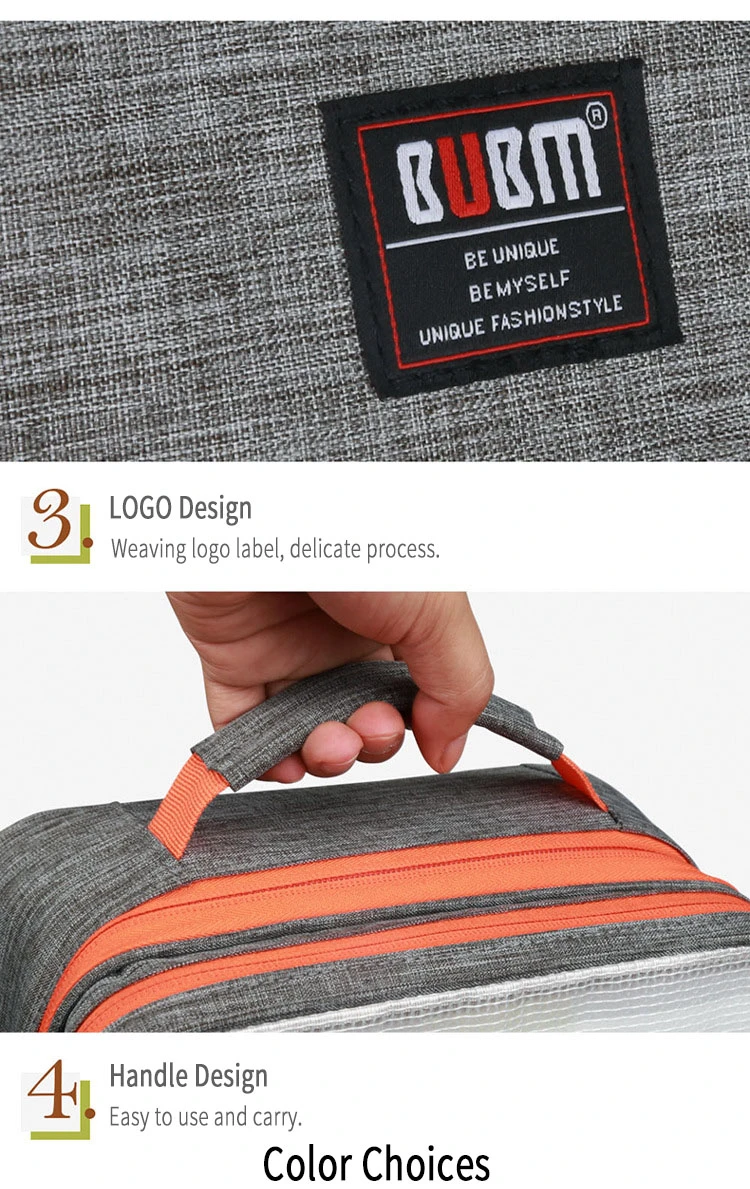 BUBM TXD-M Shoe Bag Organizer Travel Portable Shoes Storage Pouch Case Packing Cube