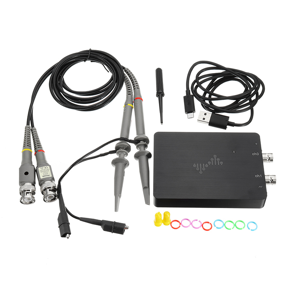 Portable DSCope Oscilloscope Logic Analyzer 50M Bandwidth 16G Basic Edition UK 