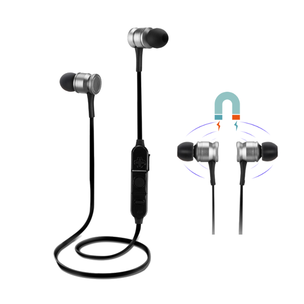 

G3 Sport Magnetic Adsorption Strong Bass Wired Control bluetooth Earphone With Mic