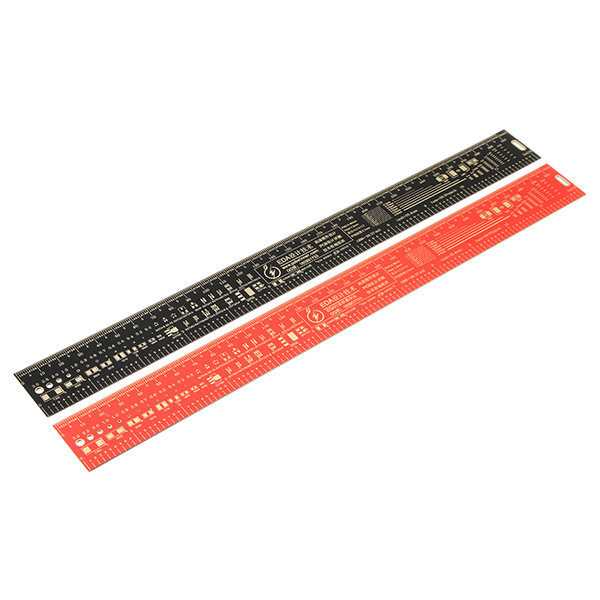 

30cm Multifunctional PCB Ruler Measuring Tool Resistor Capacitor Chip IC SMD Diode Transistor Package Electronic Stocks