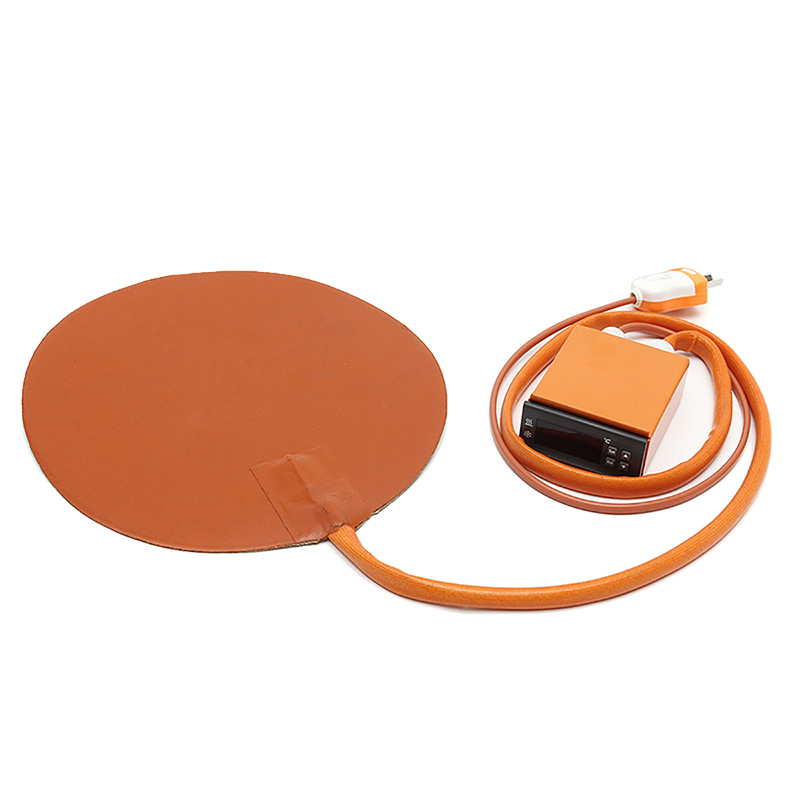 

10 Inch Round Silicone Heater 120V Vacuum Chamber Pad with Digital Controller