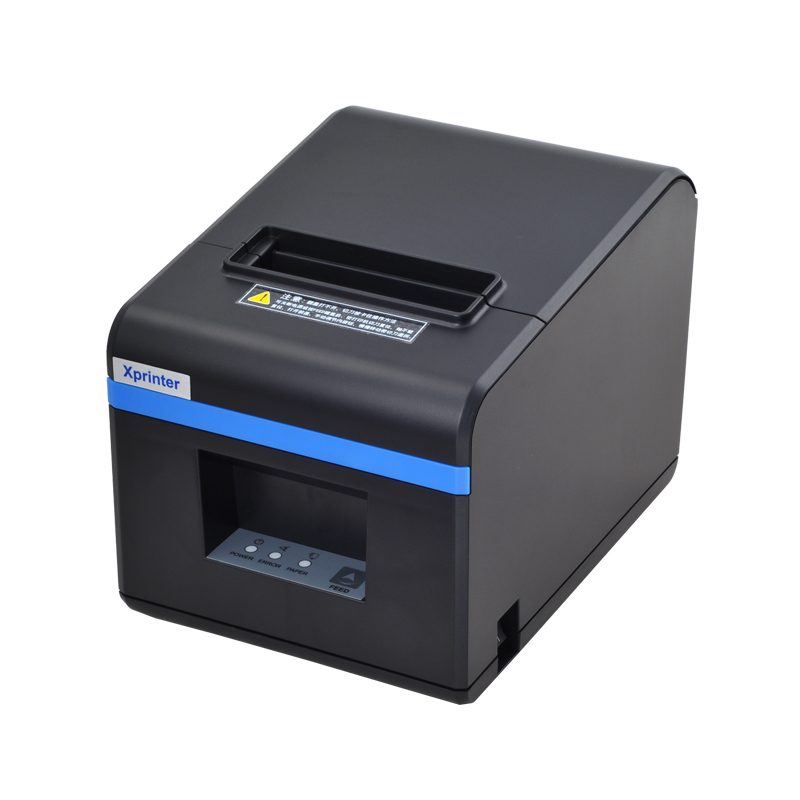 

Xprinter XP-N160II Thermal Receipt Printer Bill POS Printer Barcodes QR Codes Printer With Automatic Paper Cutting Cutter USB Port For Supermarkets Shops Restaurants