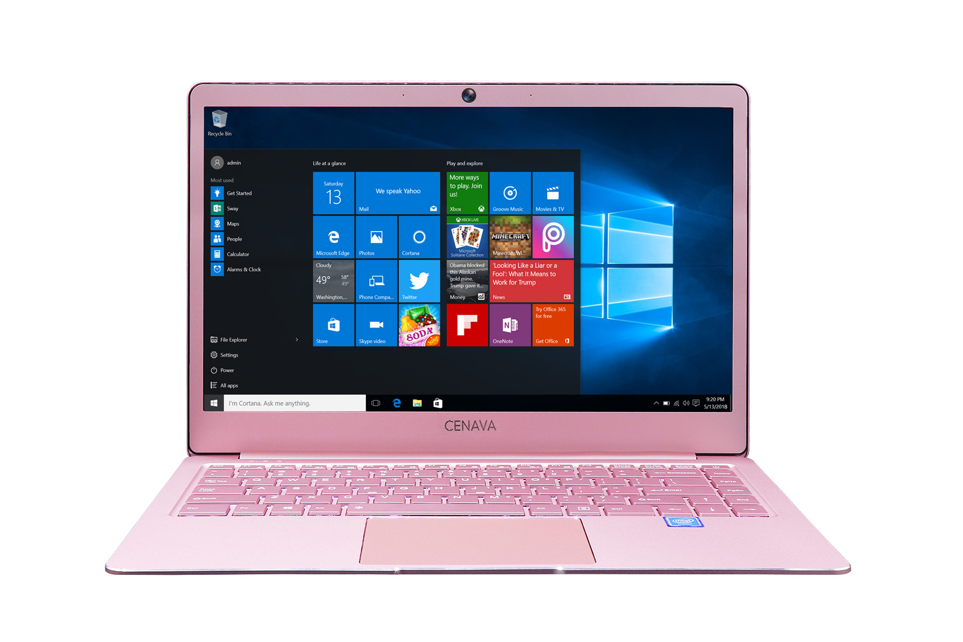 

Cenava P14 14 Inch Laptop Intel Celeron J3355 Quad Core 8GB RAM 128GB SSD Win10 Bluetooth 4.0 Notebook