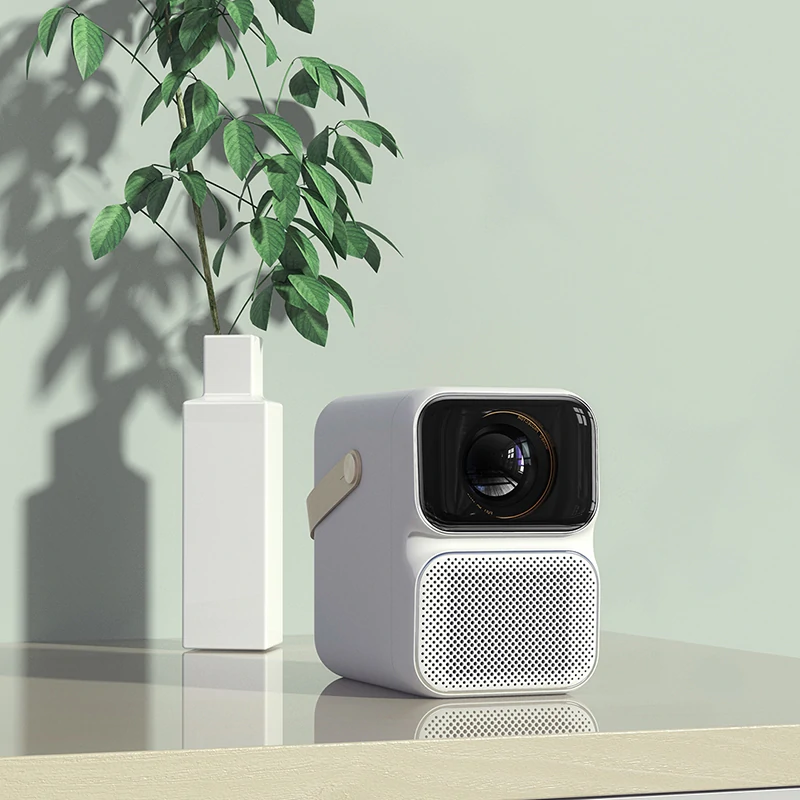 Find XIAOMI Wanbo T6max Android 9 0 1080P Projector 550ANSI Lumens Electric Focus Four Point Keystone Correction 5G WIFI Wireless Cast Screen Bluetooth 5 0 2 16GB AI Voice Control Home Theater Mini Projector Outdoor Movie EU Plug for Sale on Gipsybee.com