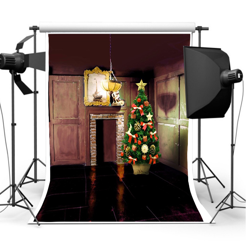 

7x5ft Christmas Closet Photography Backdrop Vinyl Studio Background Photo props