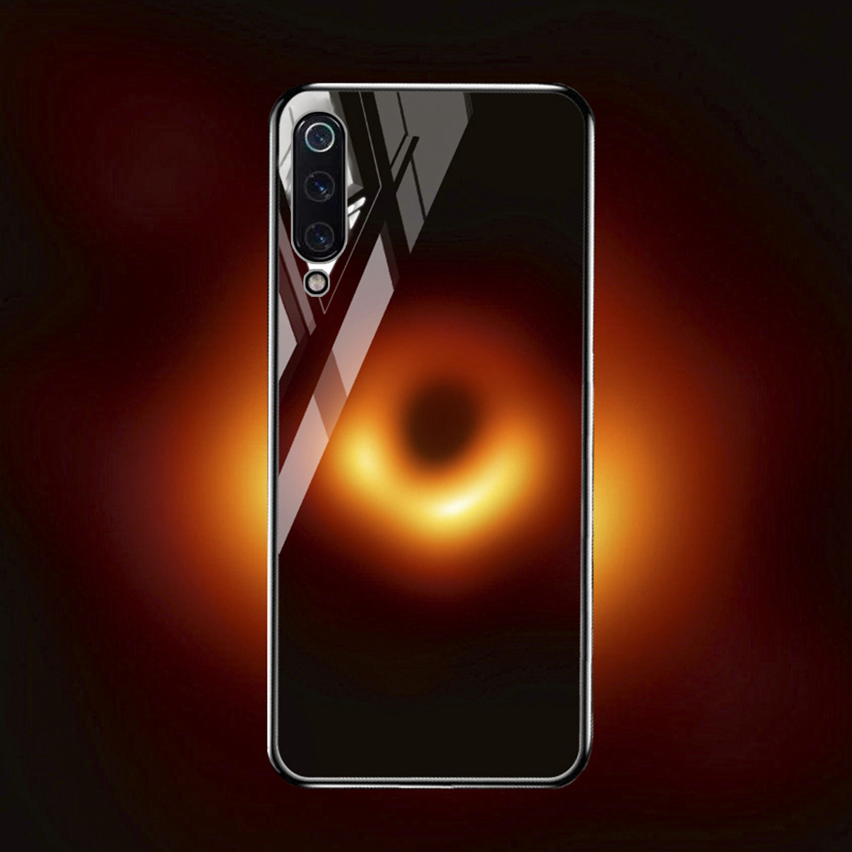 

Bakeey Black Hole Scratch Resistant Tempered Glass Protective Case For Xiaomi Mi 9 / Xiaomi Mi9 Transparent Edition