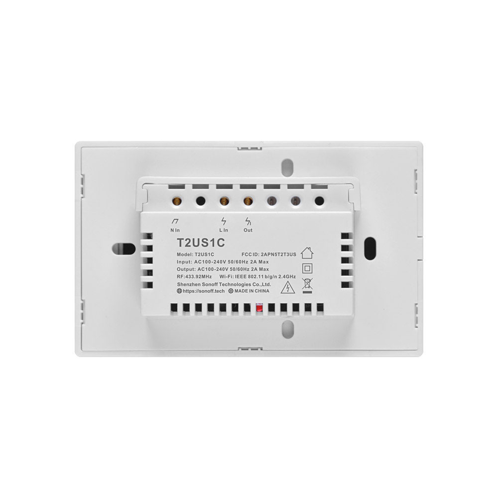 SONOFF® T2 Interruttore Intelligente Luce Wireless WiFi da Muro, Interruttore per Soluzioni di Automazione della Casa Intelligente, è Compatibile con Alexa 10