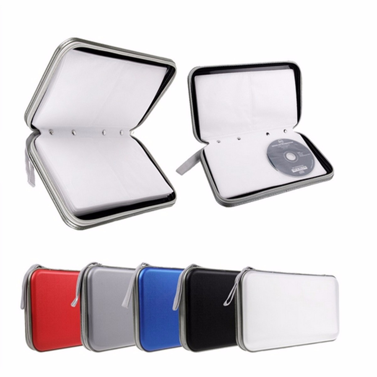 Find 80x Disc CD DVD Portable Plastic Storage Case Wallet Hard Box Bag Holder for Sale on Gipsybee.com with cryptocurrencies
