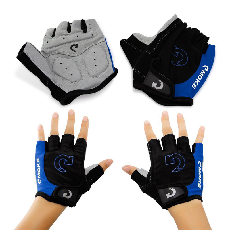 

MOKE Cycling Mountain Road Bike Bicycle Gloves Half Finger Anti-slip Unisex Gloves