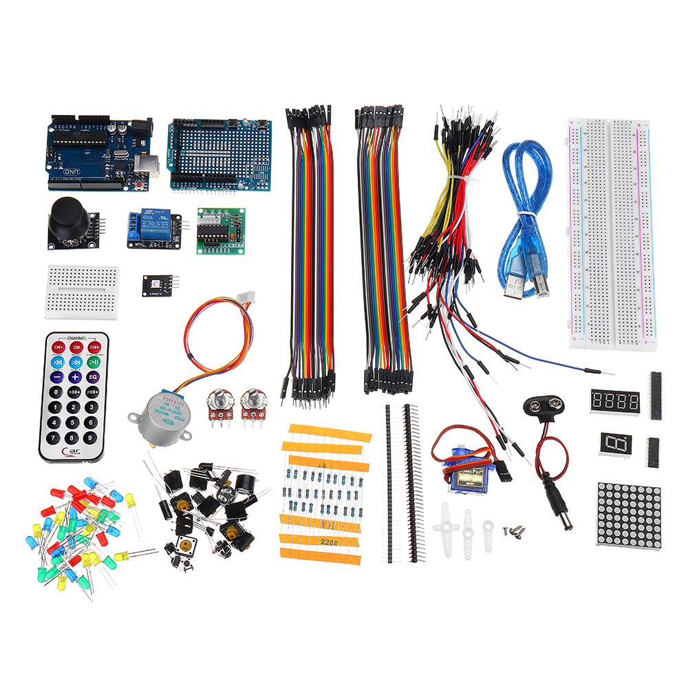 

DIY Dot Matrix Bakery Board UNOR3 Basic Starter Learning Kit Starter Kits for Arduino