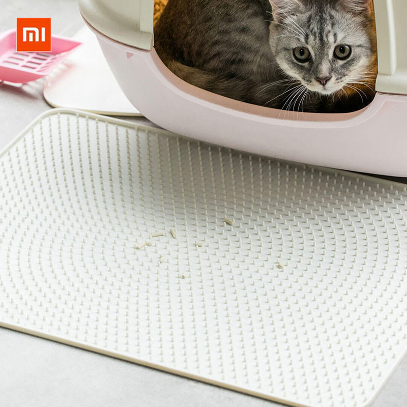 

Pet silicone sand pad Cat Litter Mat From Xiaomi Youpin Trapper Mats with Waterproof Bottom Layer Easy cleaning Litter M