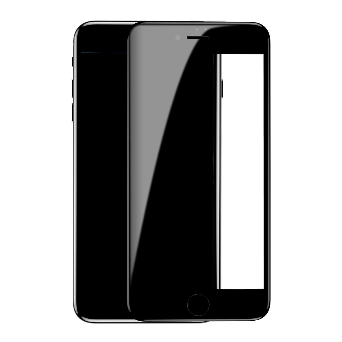 

Baseus True 7D Curved Edge Clear Explosion Proof Tempered Glass Screen Protector For iPhone 7 Plus/8 Plus
