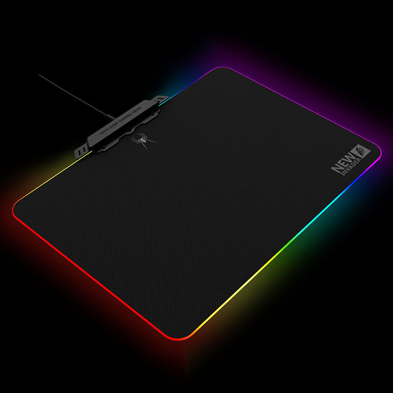 

1STPLAYER HY-MP01 Gaming Мышь Pad с 10 режимами RGB Light USB Проводная RGB с подсветкой с сенсорным управлением