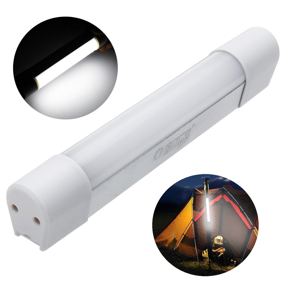 

300LM На открытом воздухе Кемпинг Палатка LED Магнитная Лампа USB 4400mAh Power Bank Трубка Bar Light