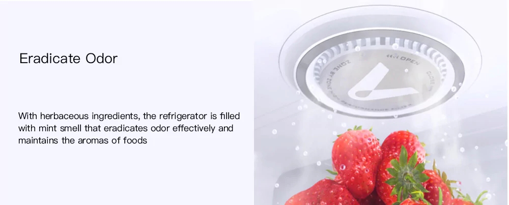 VIOMI VF1-CB Kitchen Refrigerator Air Purifier Household Ozone Sterilizing Deodor Device Flavor Filter Core from xiaomi youpin 43
