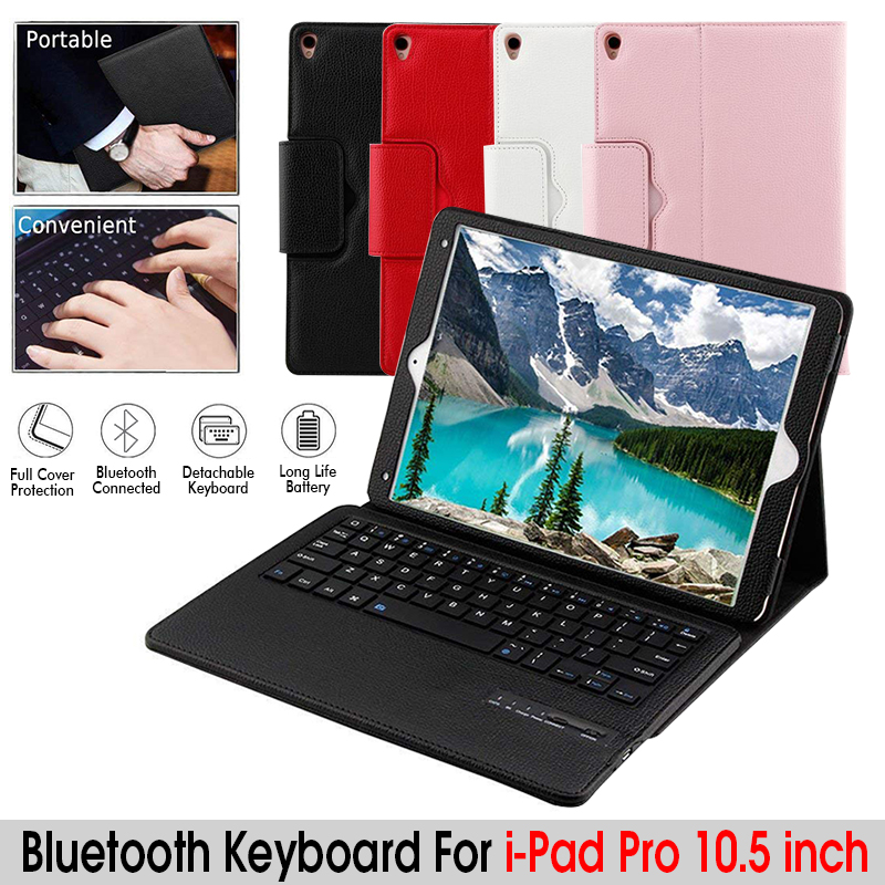 Detachable bluetooth Keyboard Kickstand Tablet Case For iPad Pro 10.5 Inch 2017/iPad Air 10.5 2019 11