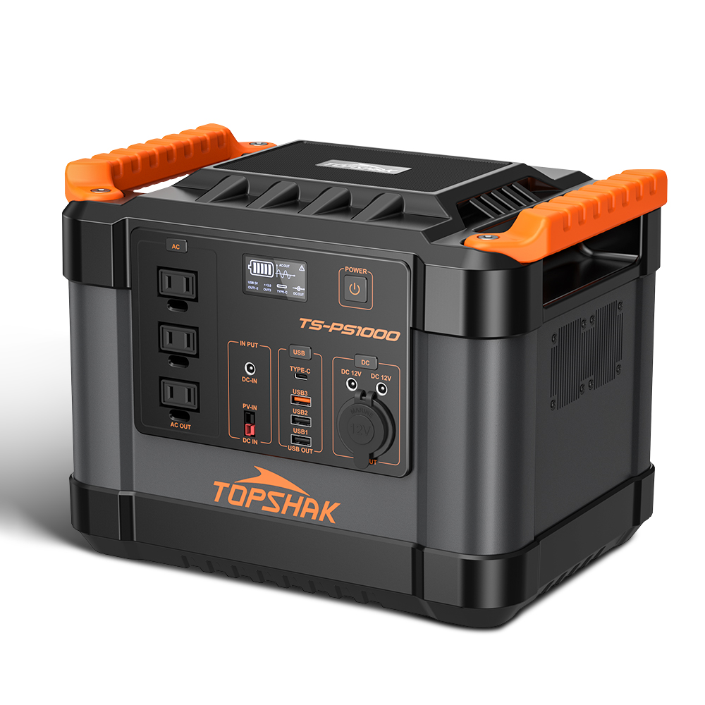Find TOPSHAK TS PS1000 Outdoor RV/Van Camping Urgent 1100Wh Portable Power Station Solar Generator Solar Mobile Lithium Battery Pack for Sale on Gipsybee.com with cryptocurrencies