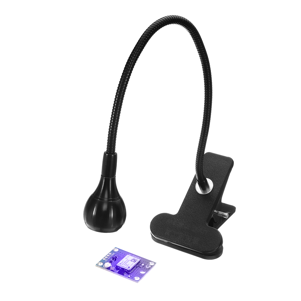 

3W 10s Fixed Mobile Phone Repair Tool Clip Type UV Glue Curing Lamp Ultraviolet Green Oil Curing USB Charging