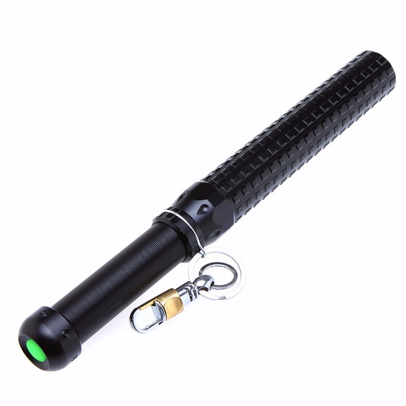 

Portable Zoomable Q5 LED Emergency Self Defense Flashlight Zoom Security Baseball Torch 800 Lumens