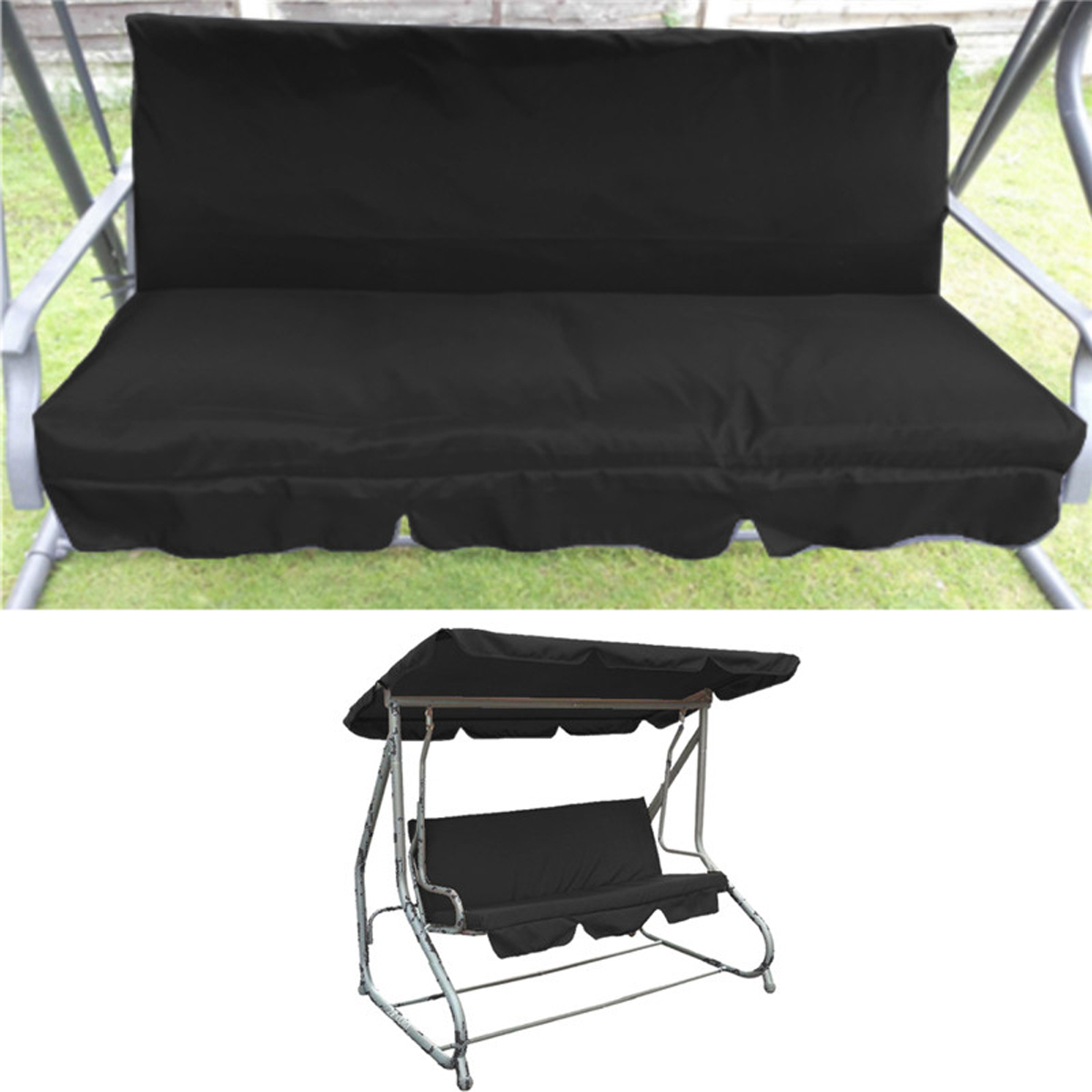 Outdoor Swing Chair Waterproof Cover, How To Replace Outdoor Swing Cushions