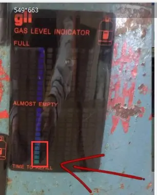 Magnetic Gas Cylinder Tool Niveau-indicator benzinetank Propane Butane LPG Fuel Gauge Caravan Bottle Temperature Measuring Stick