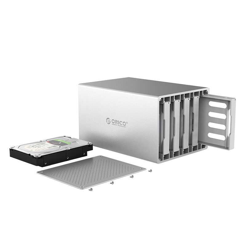 

ORICO WS500U3 Сотовая серия 3,5 дюйма 5-дюймовый корпус из алюминиевого сплава USB3.0 Жесткий диск Корпус жесткого диска