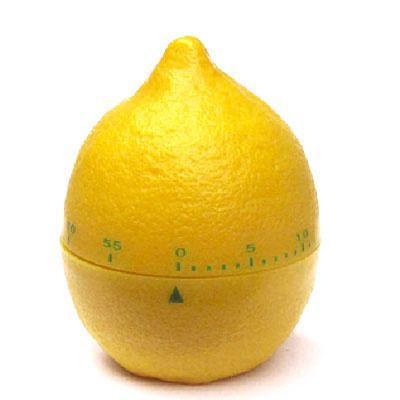 

Лимонный кухонный кухонный таймер Фруктовый 60 минут Заводной таймер