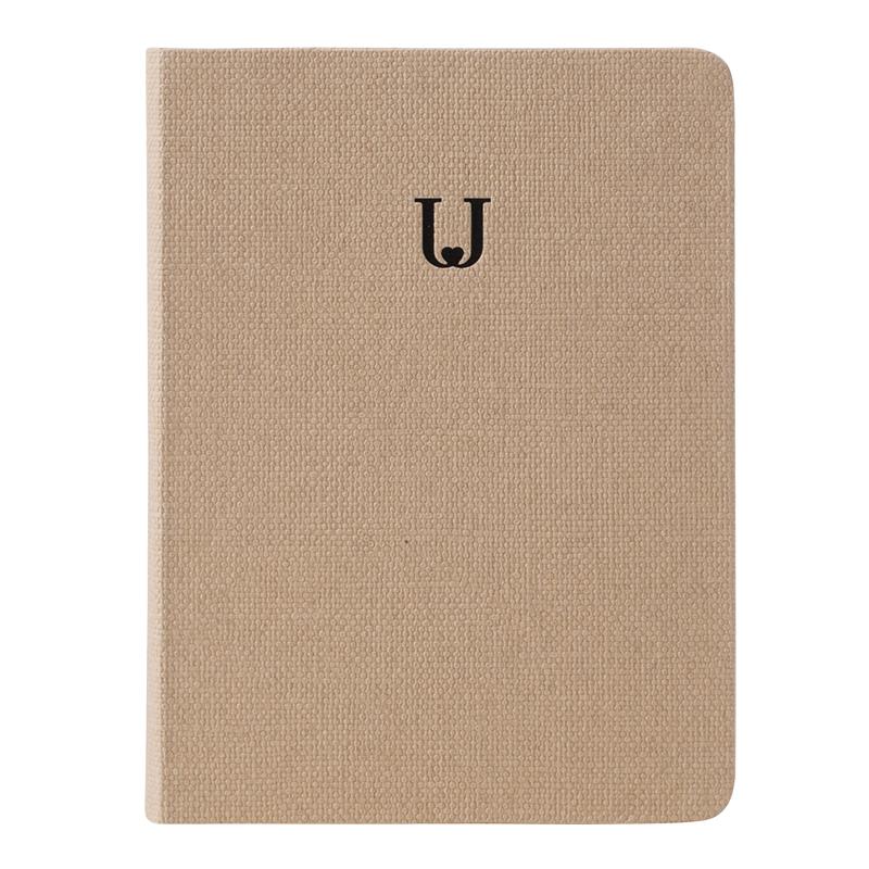

Jordan&Judy JJ-YD0032 Linen Hard Cover Notebook Business Journal Freenotes Diary Notepad Letter U Notebook For Taking Notes Drawing Painting Office School Supplies Stationery Gifts