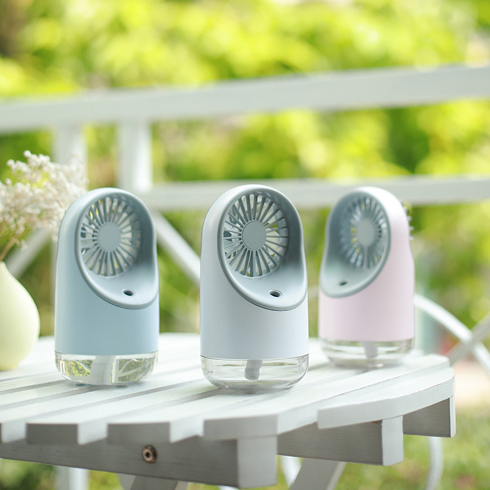 

Bakeey Mini USB Charging Humidifier Dormitory Desktop Convenient Outdoor Spray Cooling Fan