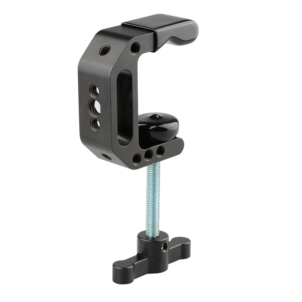 

KEMO C1688 Adjustable Extension C-Clamp Clip with 1/4 3/8 Thread for Camera Stabilizer Video Light Monitor