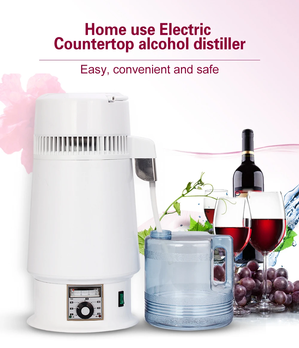 A hazai ár feléért az Uniprodo UNI-WD-250 házi alkohol és víz desztilláló készülék