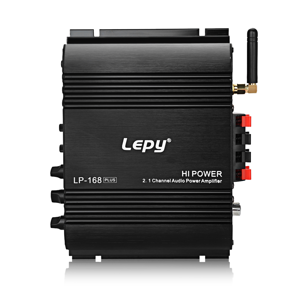 

Lepy LP 168 Plus 2,1-канальный Авто Усилитель 3,55 мм Аудио проводной Super Bass HiFi Стерео бас Выходная мощность
