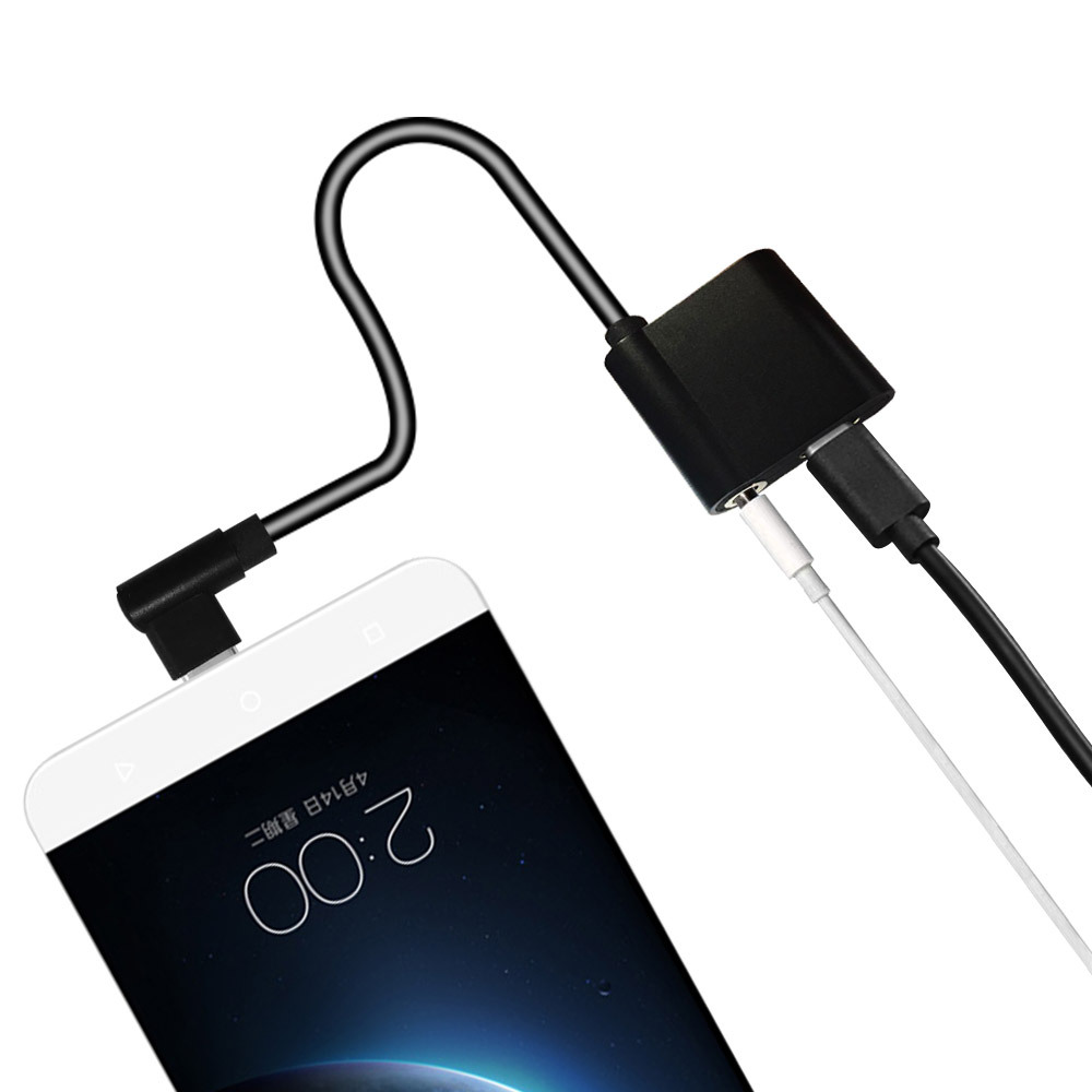 

Bakeey 2 в 1 Type C до 3,5 мм и адаптер для зарядного кабеля Aux для Xiaomi Mi6 Note3 Mix 2
