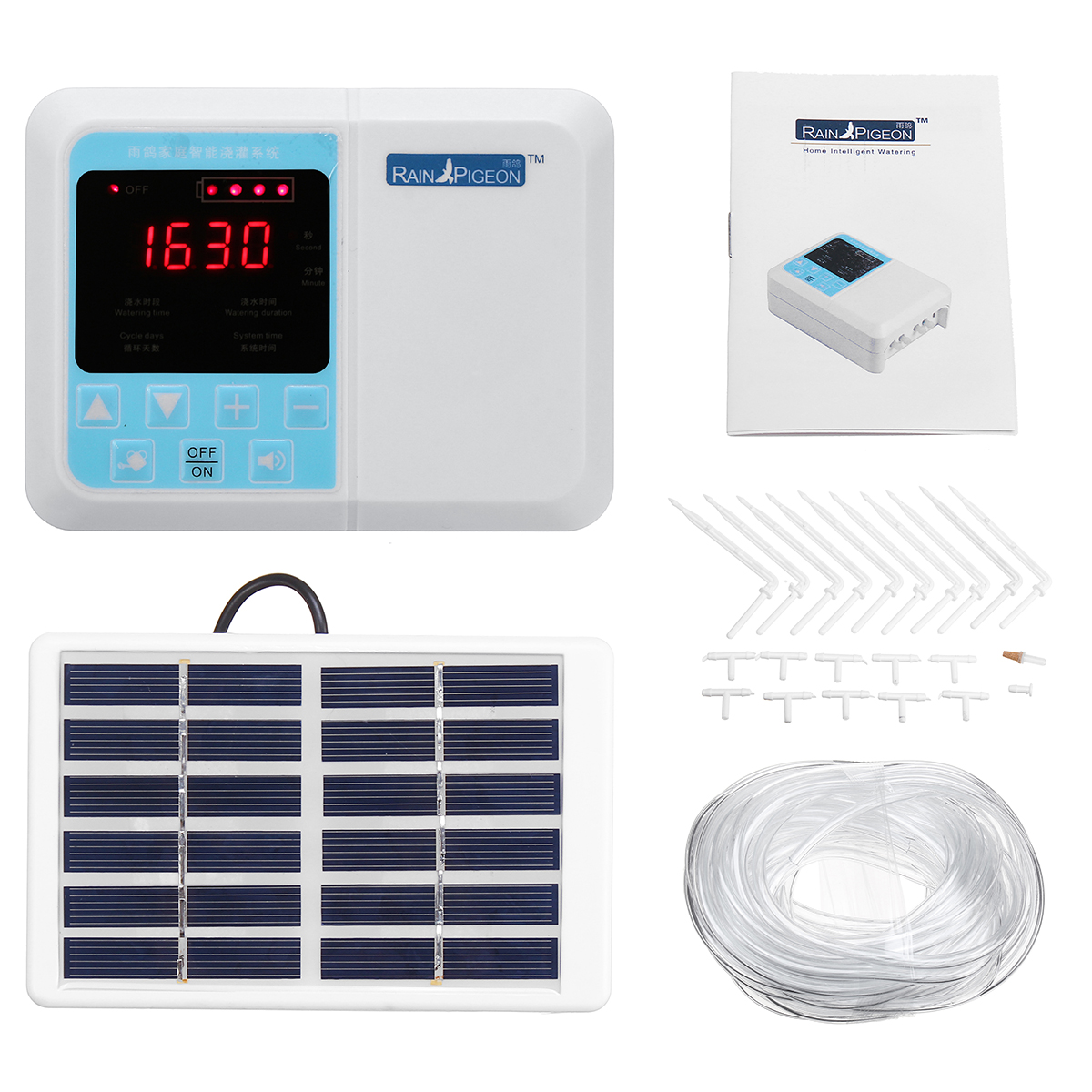 

Solar Smart Timing Автоматическая система полива Интеллектуальный таймер капельного орошения Набор
