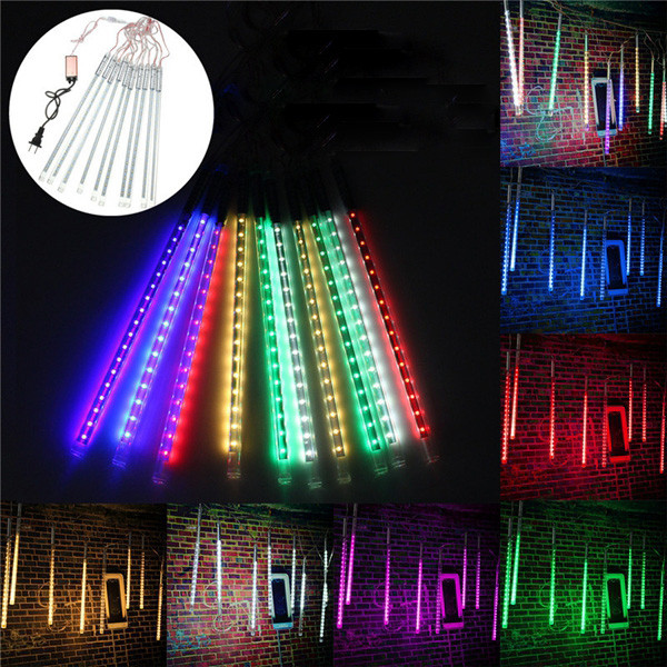 Find 10 Tube 50CM LED Meteor Shower Rain Fall Outdoor Christmas Xmas String Tree Light for Sale on Gipsybee.com with cryptocurrencies