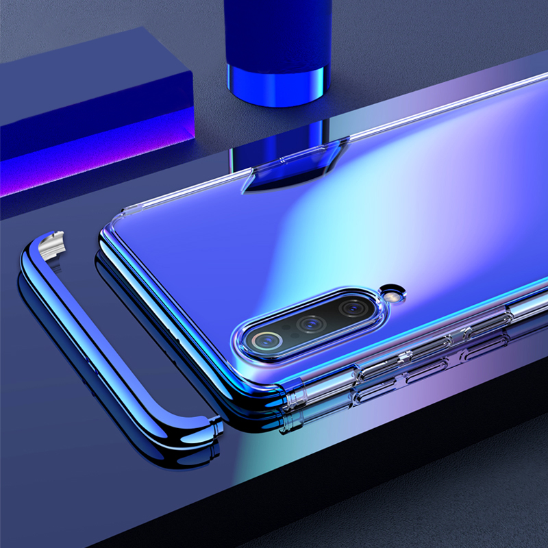 

Bakeey 3 In 1 Detachable Elac-plating Transparent Hard PC Protective Case For Xiaomi Mi9 / Xiaomi Mi 9 Transparent Edition