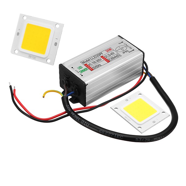 

AC100-265V To DC20-40V 20W Waterproof Driver Power Supply Constant Current With LED SMD Chip