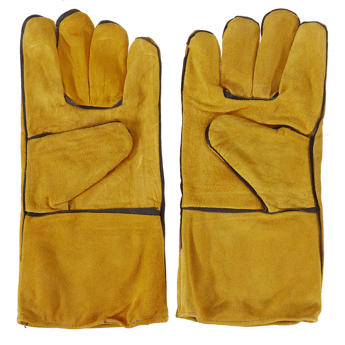 Find 2PCS 14 Heavy Duty Gardening Welder Gloves Men Women Thorn Proof Non Slippery Leather Work for Sale on Gipsybee.com with cryptocurrencies