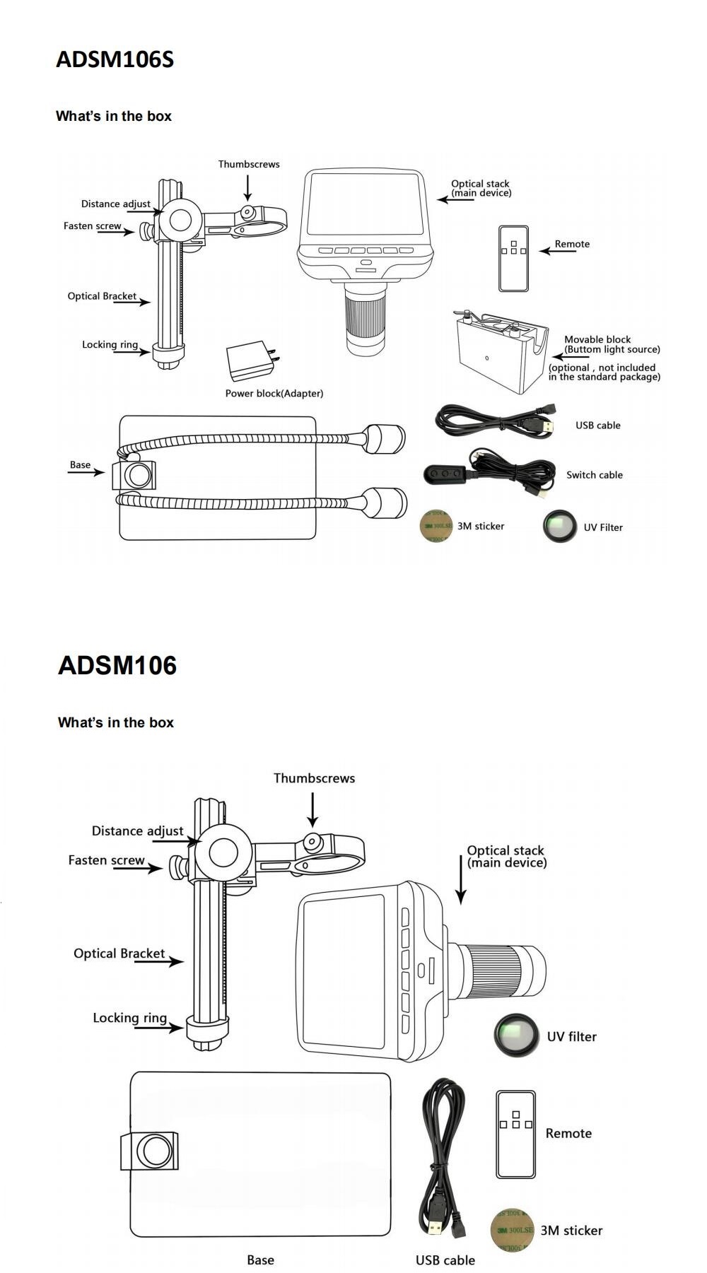 Andonstar AD106S Digital Microscope 4.3 Inch 1080P With HD Sensor USB Microscope For Phone Repair Soldering Tool Jewelry Appraisal Biologic Use Kids Gift 18