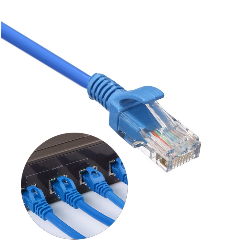 30m Blue Cat5 RJ45 Ethernet Cable For Cat5e Cat5 RJ45 Internet Network LAN Cable Connector 5
