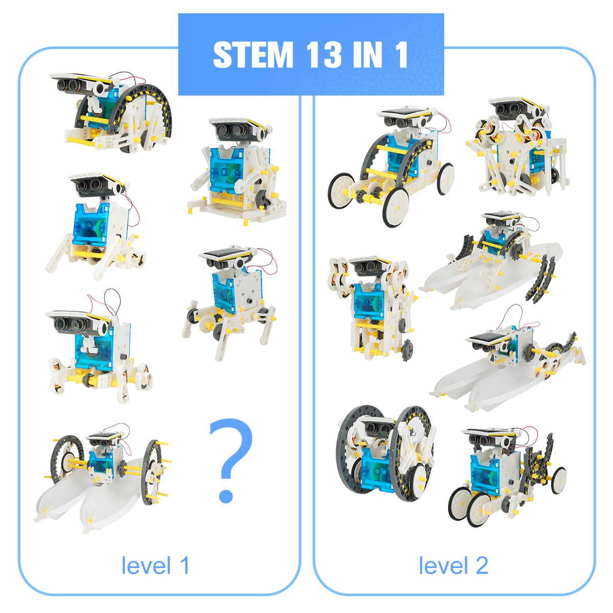 Find 13 in 1 Solar Robot STEM Toys Robot Kit for Educational Science Toys Learning Science experiments Model Kits for Sale on Gipsybee.com with cryptocurrencies