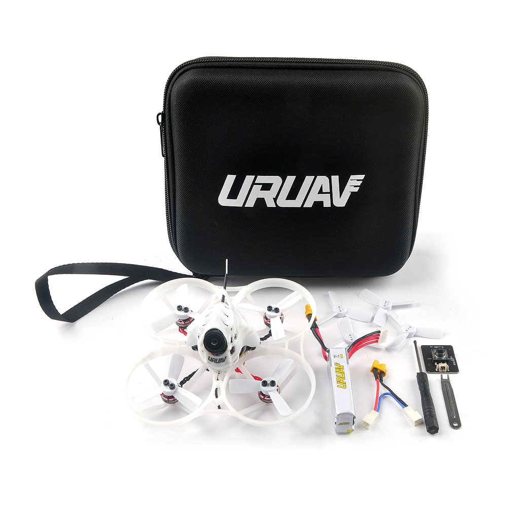 URUAV UR85 BUSHIDO 85mm Crazybee F4 PRO 2-3S Whoop FPV Racing Drone Caddx EOS2 Cam OSD 5.8G 25~200mW VTX Frsky NON-EU RX Version 9