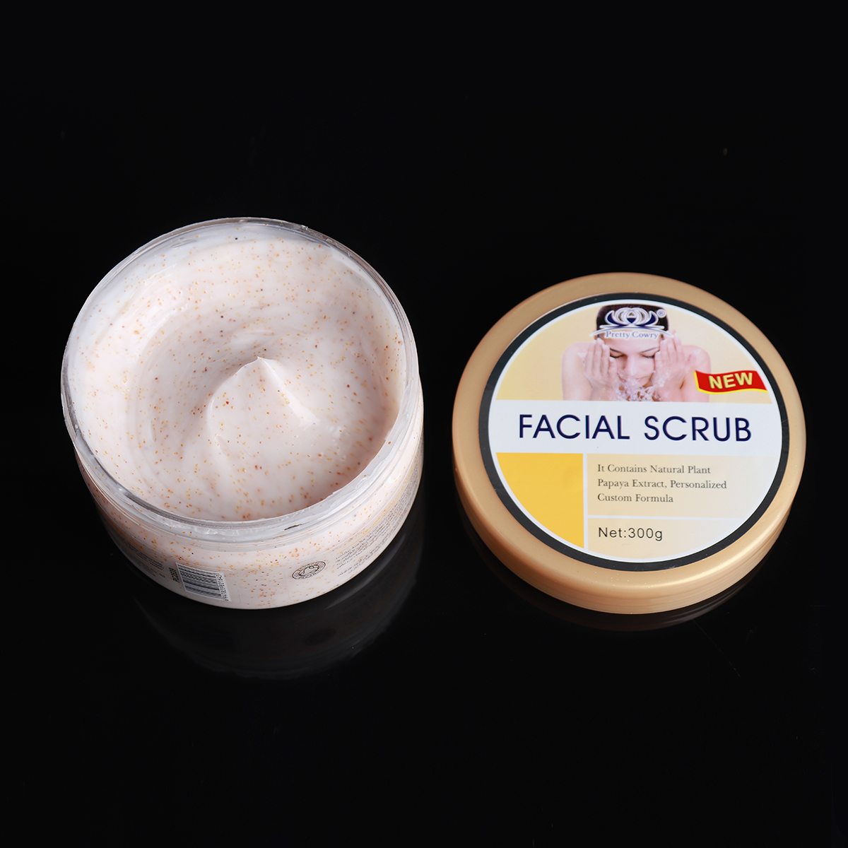 

300g Papaya Snail Exfoliating Facial Scrub Removal Cream